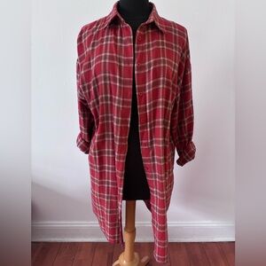 DSGN Studio Plaid Long Shirt